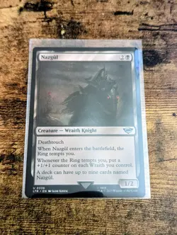 Nazgul #336 Lord of the Rings: Tales of Middle-Earth Magic The Gathering MTG - Image 1
