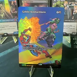 Goblin Bombardment (Borderless) Marvel Universe Eternal-Legal Foil - Image 1