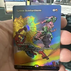 Goblin Bombardment (Borderless) Marvel Universe Eternal-Legal Foil - Image 3