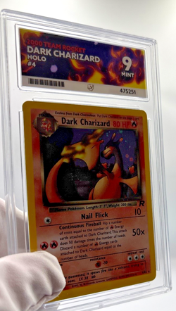 Pokemon Cards - ACE 9 Dark Charizard 4/82 - Team Rocket Holo - PSA BGS CGC - Image 3