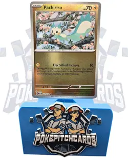 Pachirisu 051/132 Me01: Mega Evolution Reverse Holo - Free Shipping NM Pokemon - Image 1