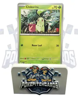 Chikorita 008/132 Me01: Mega Evolution Regular Free Shipping Pokemon NM - Image 1