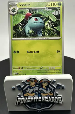 Ivysaur 002/132 Me01: Mega Evolution Regular Free Shipping Pokemon NM - Image 2
