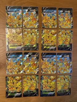 Pikachu V-Union Promo Set Pokemon Celebrations 25th Anniversary (lot of 4) - Image 1