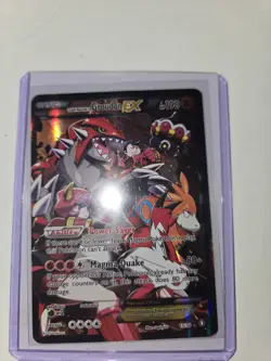 Pokemon 2015 Team Magma's Groudon EX XY Double Crisis #15/34 MP/HP - Image 1