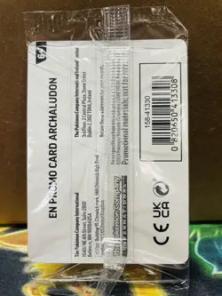 SEALED Pokemon Archaludon 107/142 GameStop Stamped Stellar Crown Holo Rare Promo - Image 2