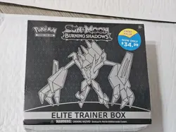 Pokemon 16280241 Sun and Moon Burning Shadows Elite Trainer Box - Image 1