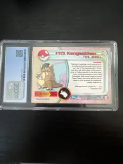 Pokemon Topps 2000 - Kangaskhan - Series 2-115 - CGC 9 - Image 2