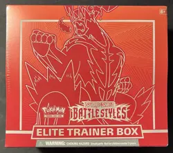 Pokemon TCG Elite Trainer Box - Sword and Shield Battle Styles (Red) 820650808357 - Image 1