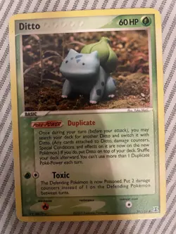 Ditto Pokemon TCG Bundle 7 VINTAGE Dittos From 2003-2005 sets 2 holos - Image 2