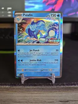 Palafin - SVP036 Obsidian Flames Prerelease Promo Holo Pokemon - NM - Image 1