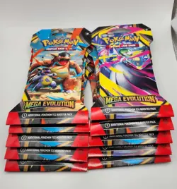 NEW POKEMON Mega Evolution Sleeved Booster Pack x10 - Image 1