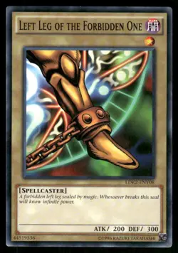 Yu-Gi-Oh! TCG Normal Left Leg of the Forbidden One Common Regular - Image 1
