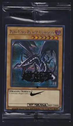 Yu-Gi-Oh Red-Eyes Black Dragon X Nike Worlds Promo NKC1-EN002 Collab Sealed 2025 - Image 1