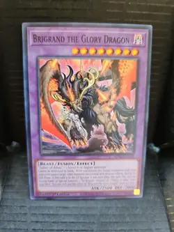 Yu-Gi-Oh! TCG: Brigand The Glory Dragon Common SDAZ-EN044 - 1st Edition - LP - Image 1