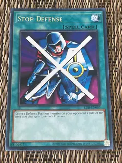 Stop Defense Rare Legend of Blue Eyes White Dragon (25th Anniversary Edition) LO - Image 1