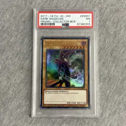 2017 Yu-Gi-OH! Dark Magician Promo-Collector Box YUCB-EN001 PSA 7 - Image 1