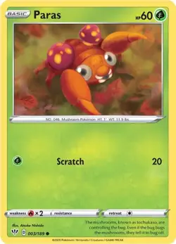 Pokemon Darkness Ablaze TCG - Choose Your Card! Non-Holo #001-#189 NM - Image 1