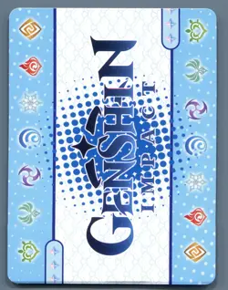 Genshin Impact Qiqi GS2M02-PR-10 Promo Card Textured Holo Foil Little Frog - Image 2