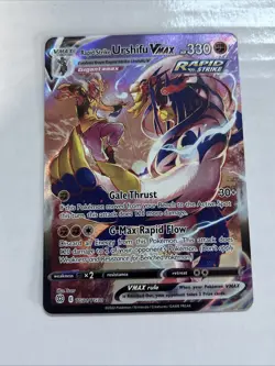 Pokemon TCG Rapid Strike Urshifu VMAX Holo Secret Rare Card TG21/TG30 - Image 1