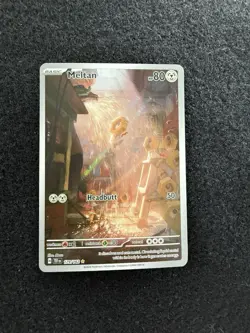 Pokemon Meltan TCG Holo Card 179/162SV05: Temporal Forces - Image 1