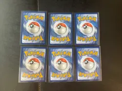 Pokemon Card Tcg Lot of 6x Eevee Reverse Holo Common Cards - Image 2