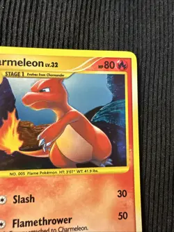 Pokemon TCG Charmeleon 102/100 Stormfront Secret Rare Holo Card - Image 3