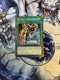 (MP25) Spell Card Monster Reborn MP25-EN006 Starlight Rare 1st Yugioh VLP - Image 1