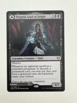 Tergrid God of Fright /Tergrid’s Lantern MTG Magic Gathering Card NM Mint KHM - Image 1