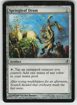 Springleaf Drum C Lorwyn 261 MTG - Image 1