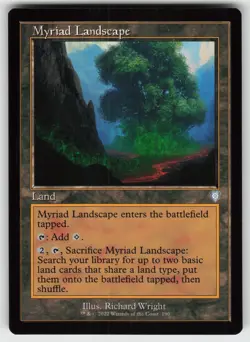 Myriad Landscape (Retro Frame) U Commander: The Brothers' War 190 MTG - Image 1