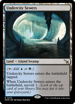 MTG English Undercity Sewers NM Normal Murders at Karlov Manor - Image 1