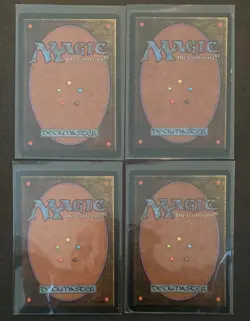 Magic: The Gathering Plains (B) MTG Revised Edition LP x4 - Image 2