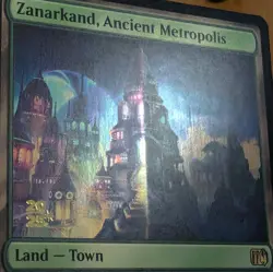 Zanarkand, Ancient Metropolis - Prerelease Foil Stamped Promo- Final Fantasy MTG - Image 2