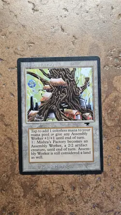 Mishra's Factory (Spring Ver) MTG Antiquities Rare Land Near-Mint x1 - Image 1