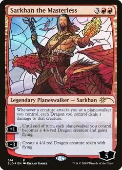 Sarkhan the Masterless - Foil SLD NM MTG - Image 1
