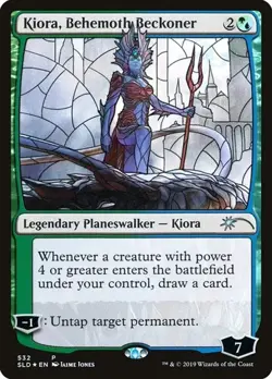 Kiora, Behemoth Beckoner - Foil SLD NM MTG - Image 1