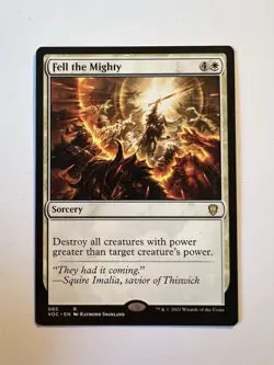 Fell the Mighty - MTG Innistrad: Crimson Vow: Commander - NM - Image 1