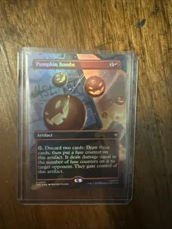Pumpkin Bombs (Borderless) 0026 (R) MTG Marvel's Spider-Man Eternal-Legal (SPE) - Image 1