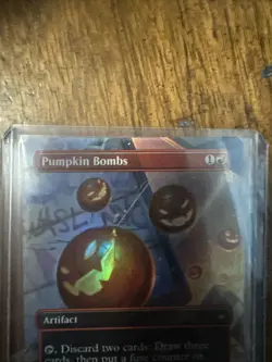 Pumpkin Bombs (Borderless) 0026 (R) MTG Marvel's Spider-Man Eternal-Legal (SPE) - Image 3