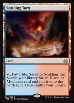 MTG English Scalding Tarn NM Normal Modern Masters 2017 - Image 1