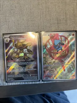 Pokemon TCG: Mega Evolution Pokemon Center ETB Promos ( Alakazam & Riolu) SEALED - Image 2