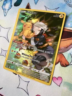 Pokemon TCG Pikachu SWSH11: Lost Origin Trainer Gallery TG05/TG30 Ultra Rare - Image 2