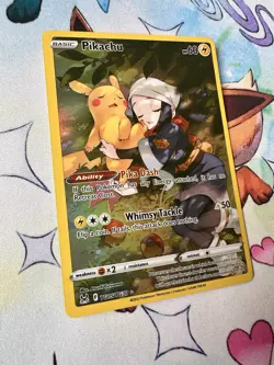 Pokemon TCG Pikachu SWSH11: Lost Origin Trainer Gallery TG05/TG30 Ultra Rare - Image 3
