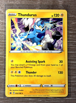 Thundurus - (Cosmos Holo) Holo Promo Blister Exclusives 052/198 NM Pokemon NM - Image 1