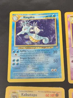 Vintage Holo Rare Pokemon Cards WOTC 1999 Base Set, Fossil, Jungle, Neo Genesis - Image 2
