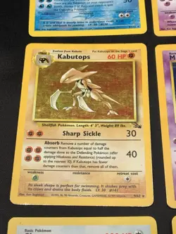 Vintage Holo Rare Pokemon Cards WOTC 1999 Base Set, Fossil, Jungle, Neo Genesis - Image 5
