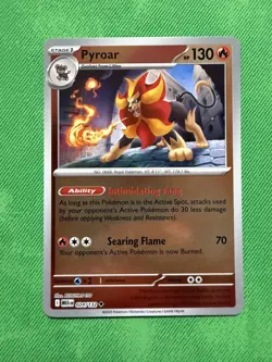 Pyroar (Reverse Holo) 024/132 - Mega Evolution - Pokemon - NM/M English - Image 1
