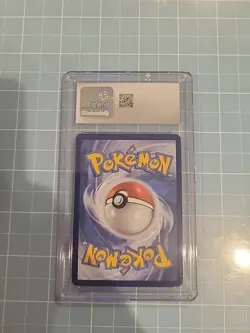 CGC 9 2025 Team Rocket's Meowth 203/182 IR English Pokemon Destined Rivals - Image 2