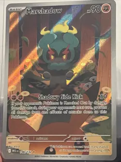 Pokemon TCG Mega Evolution Marshadow 146/132 Illustration Rare - Image 1